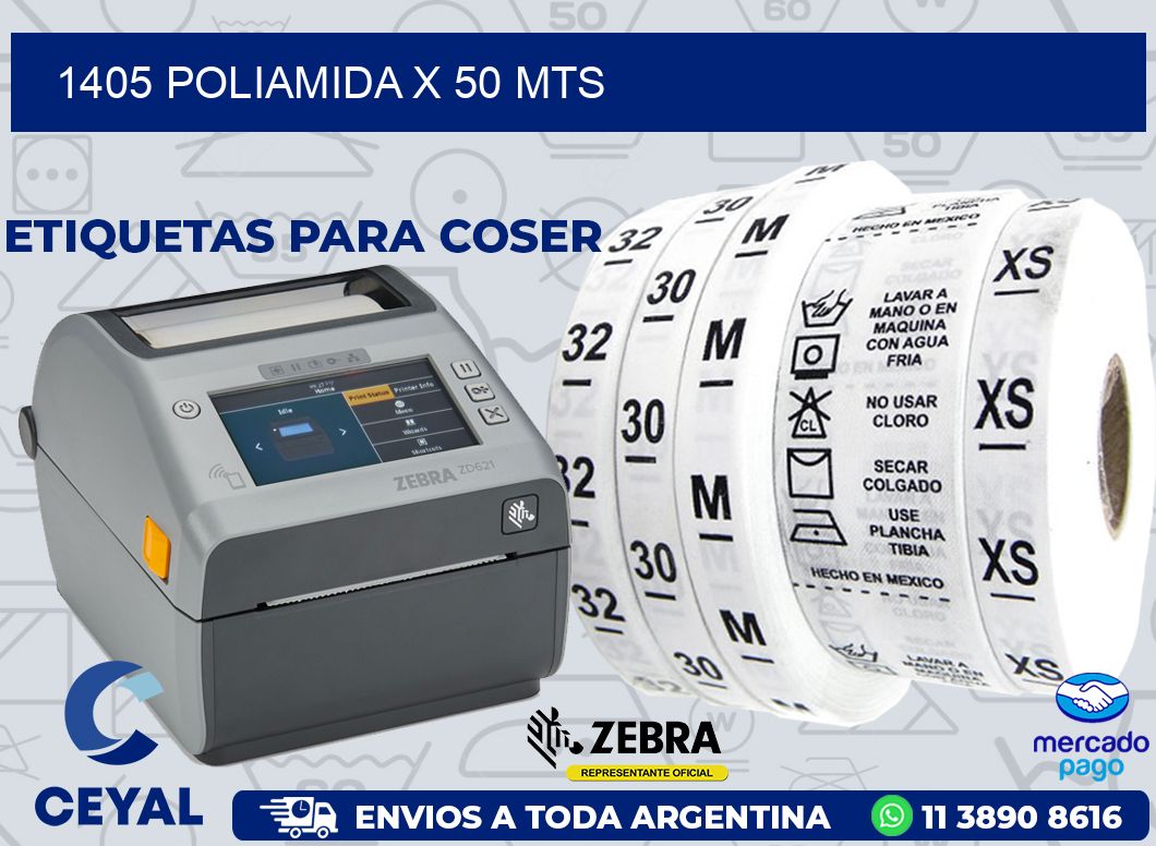 1405 POLIAMIDA X 50 MTS