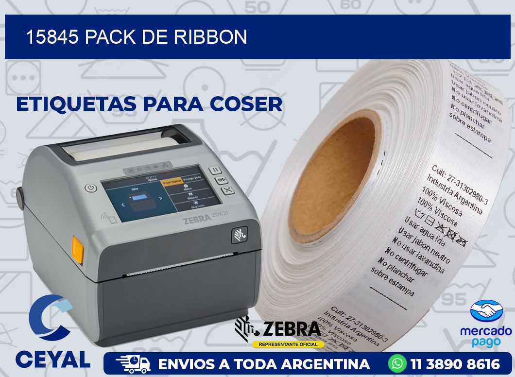 15845 PACK DE RIBBON