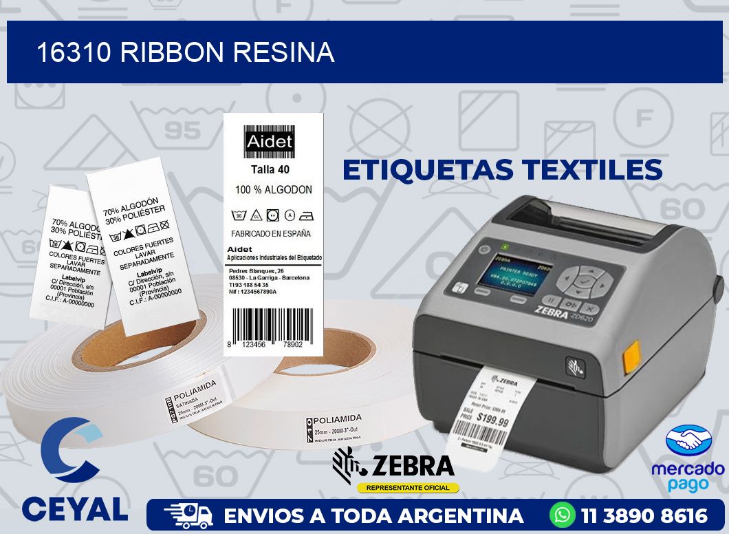 16310 RIBBON RESINA