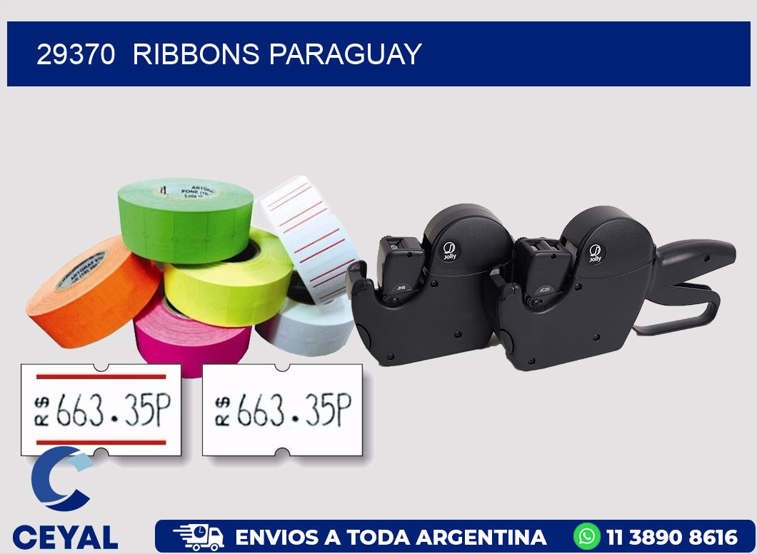 29370  RIBBONS PARAGUAY