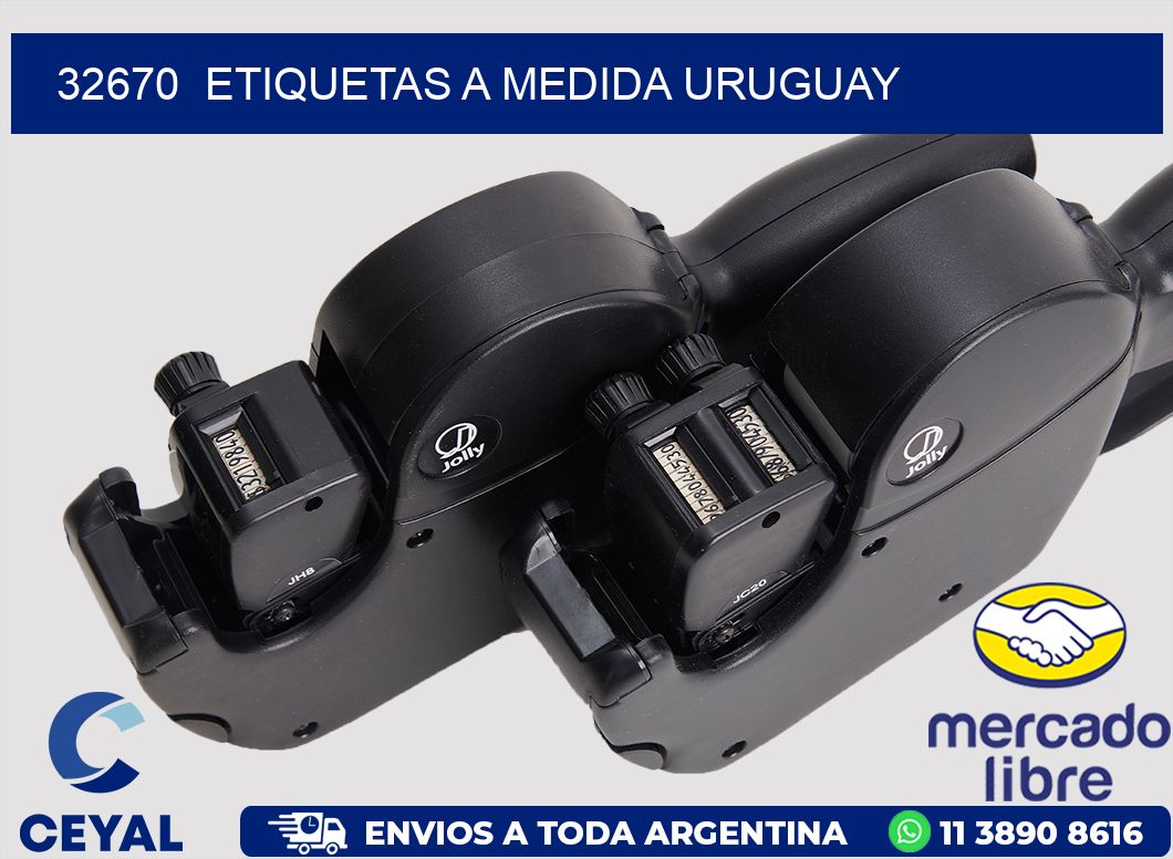 32670  ETIQUETAS A MEDIDA URUGUAY