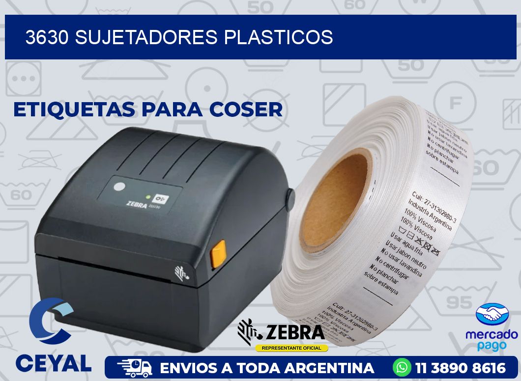 3630 SUJETADORES PLASTICOS