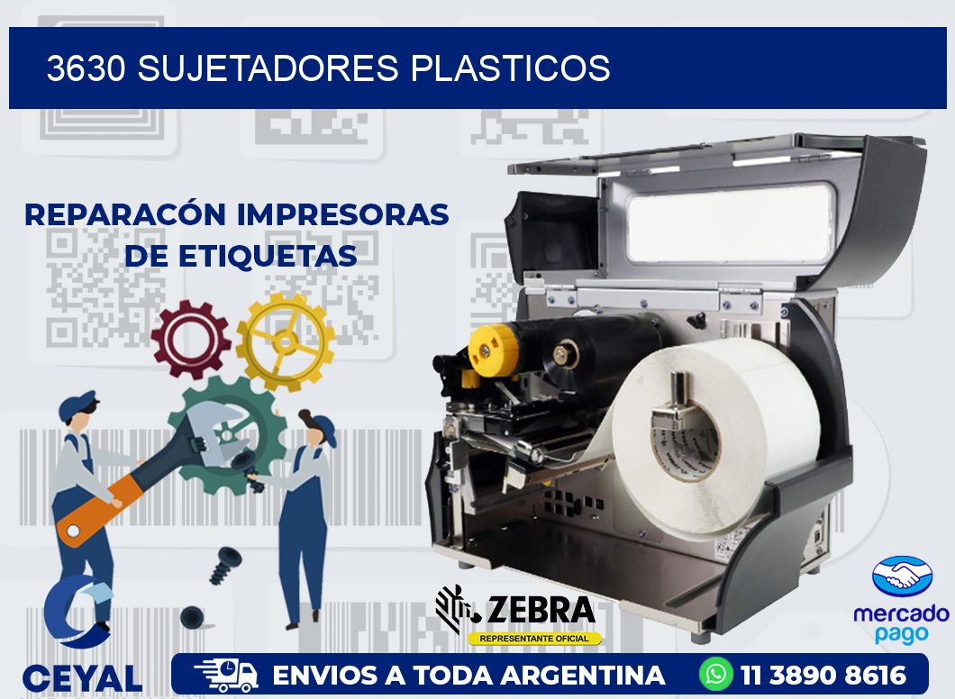 3630 SUJETADORES PLASTICOS