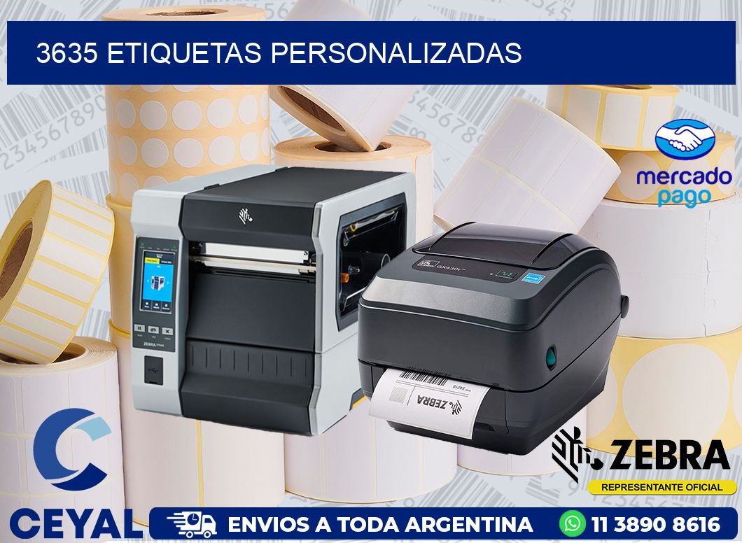 3635 ETIQUETAS PERSONALIZADAS