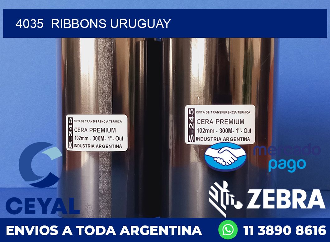 4035  RIBBONS URUGUAY