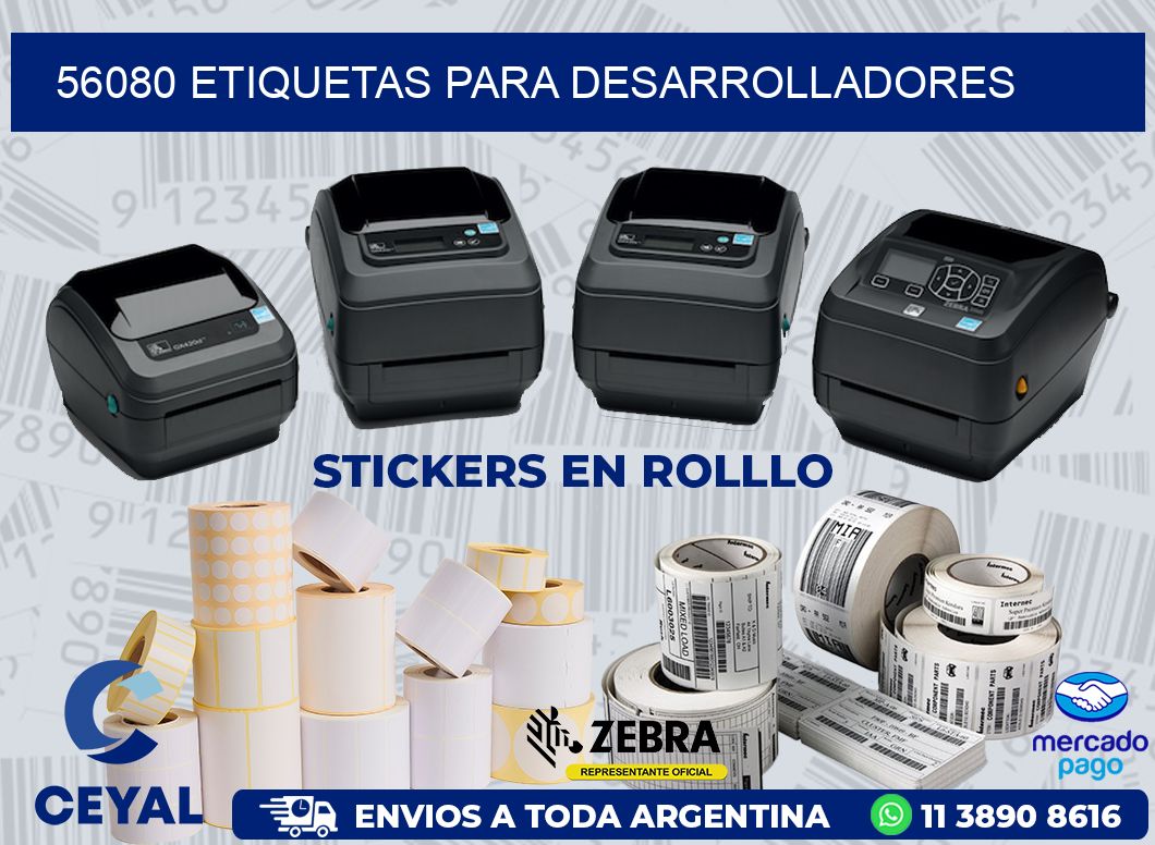 56080 ETIQUETAS PARA DESARROLLADORES