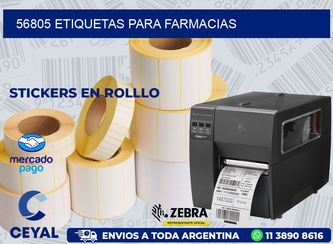 56805 ETIQUETAS PARA FARMACIAS