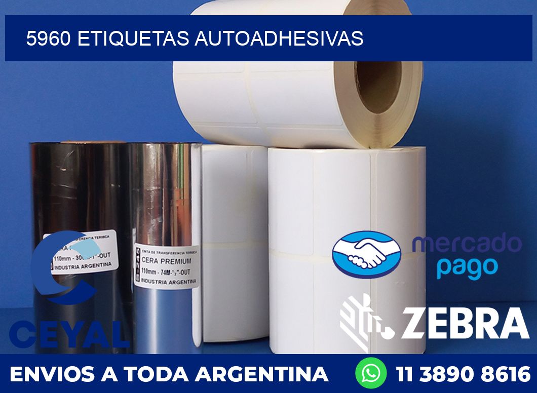5960 ETIQUETAS AUTOADHESIVAS