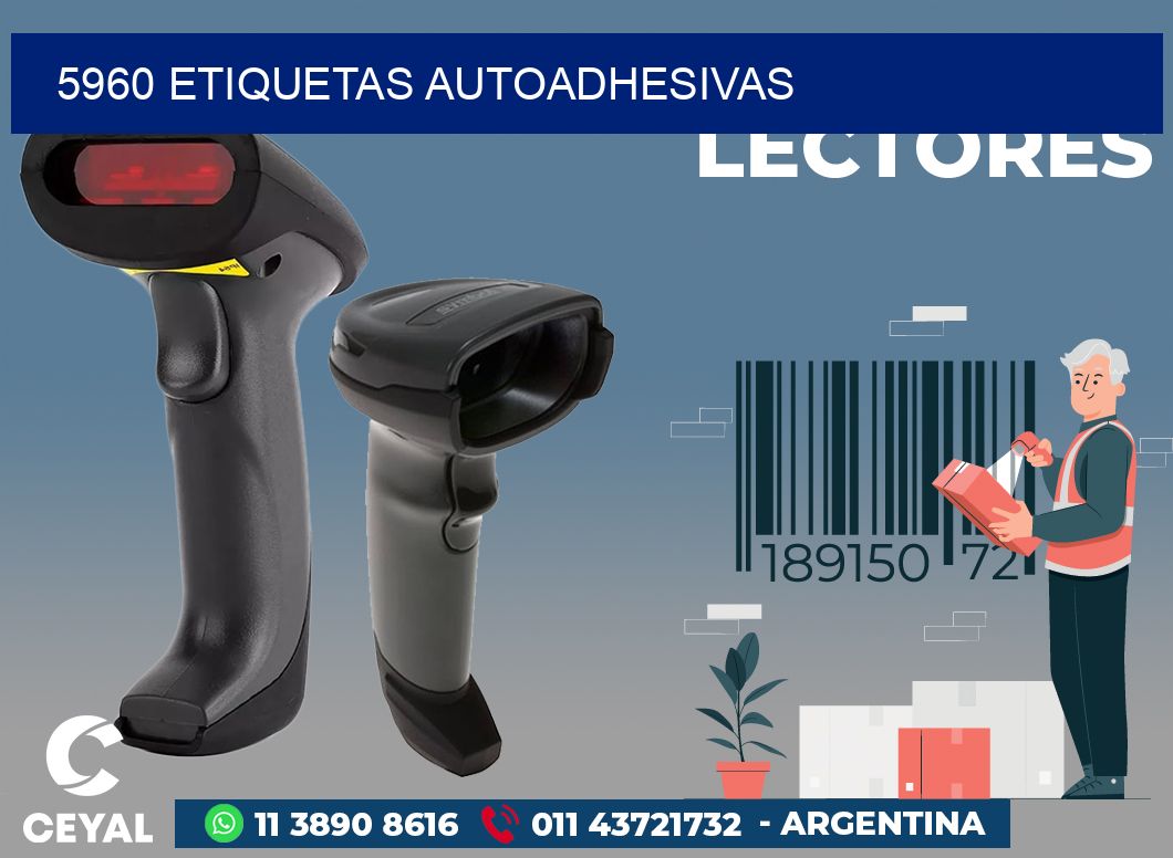 5960 ETIQUETAS AUTOADHESIVAS