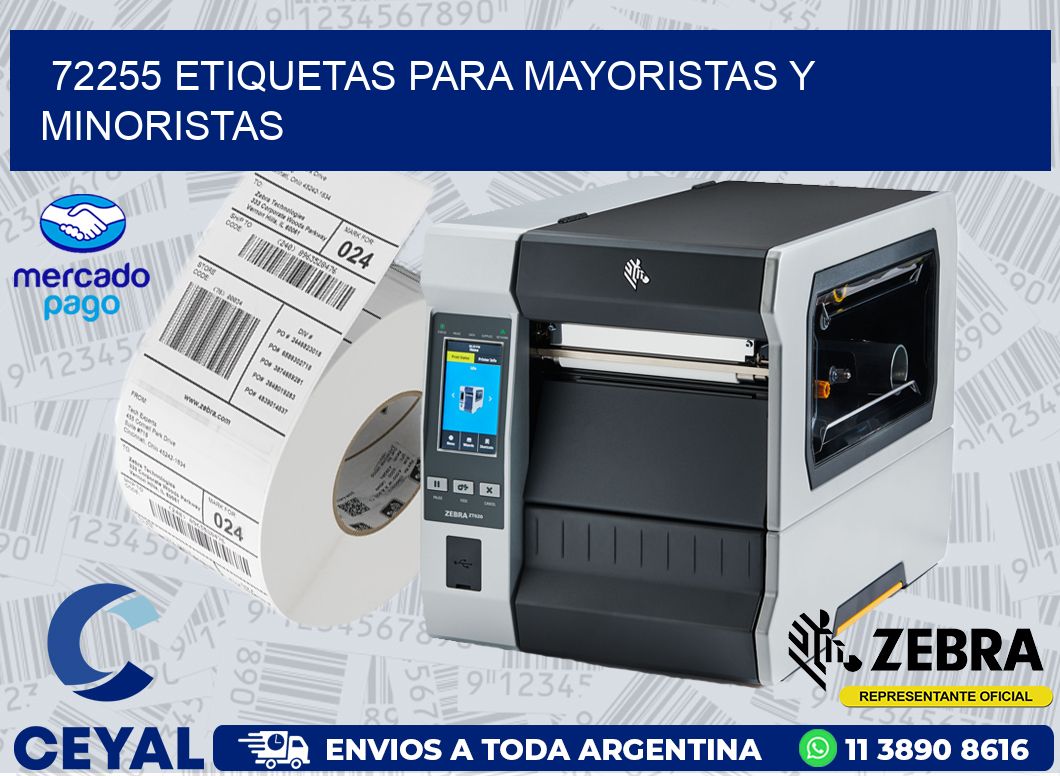 72255 ETIQUETAS PARA MAYORISTAS Y MINORISTAS