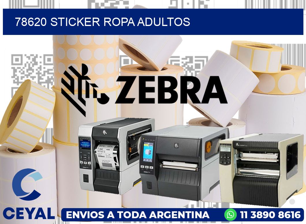 78620 STICKER ROPA ADULTOS