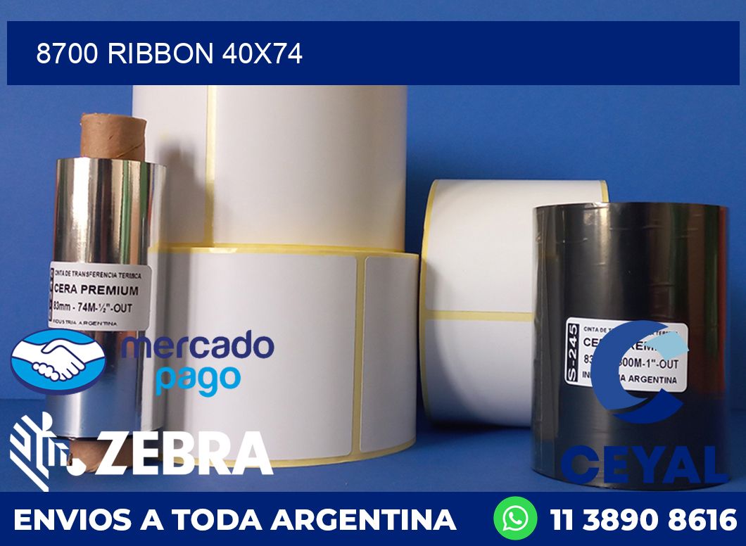 8700 RIBBON 40X74