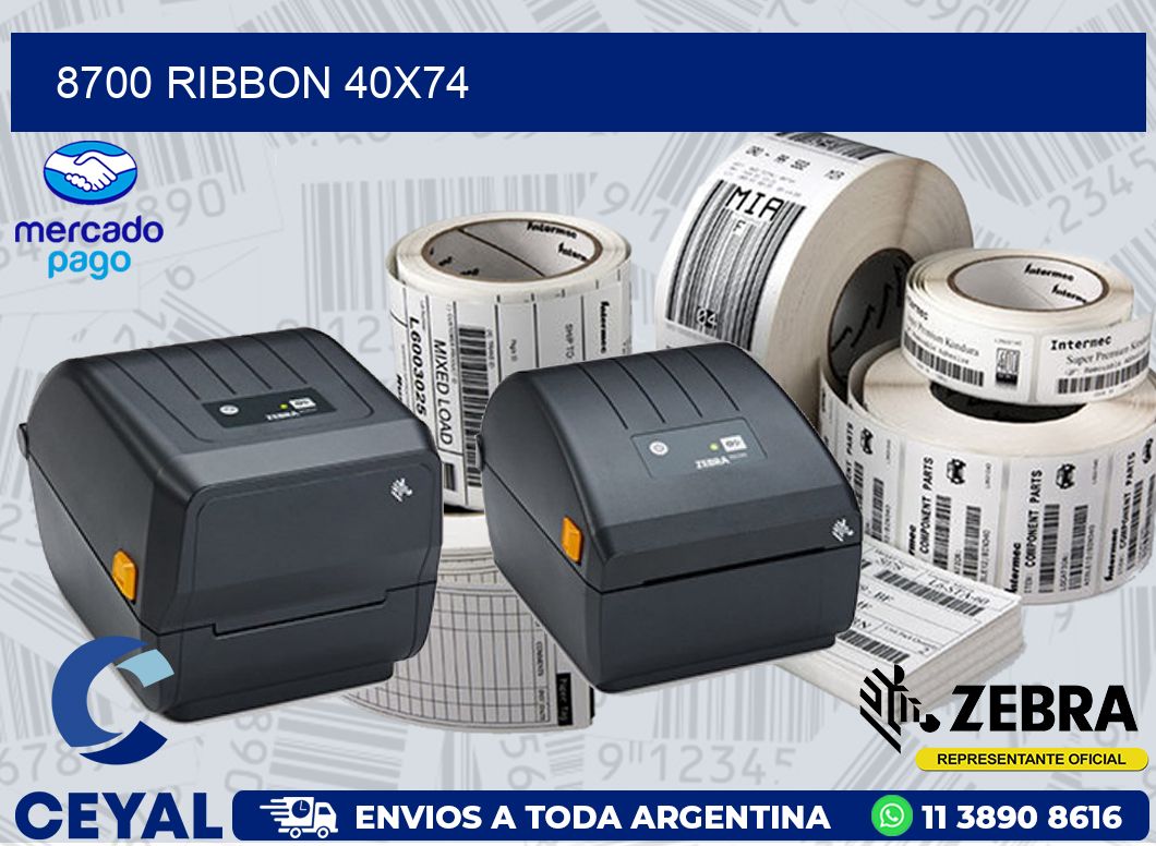 8700 RIBBON 40X74
