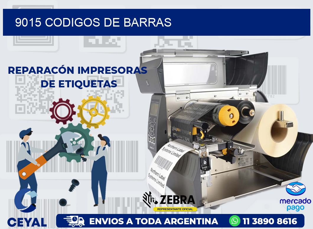 9015 CODIGOS DE BARRAS