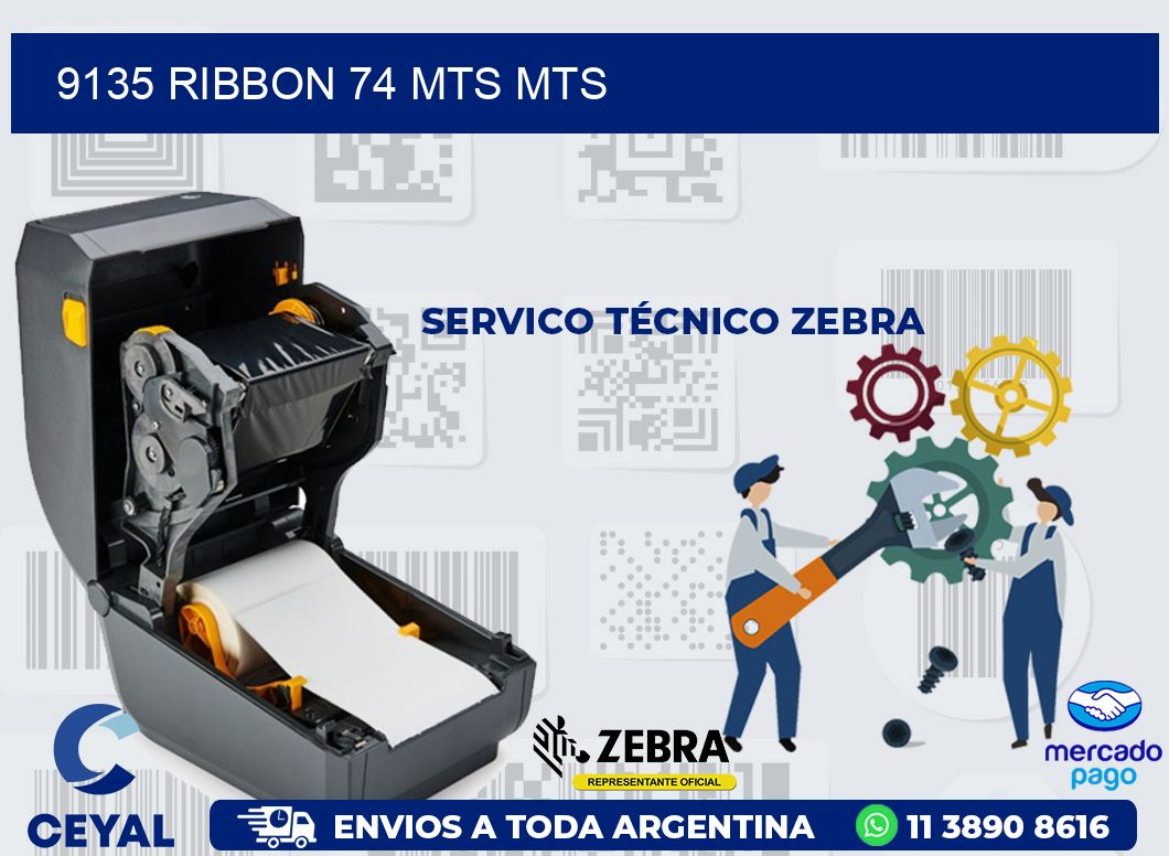 9135 RIBBON 74 MTS MTS
