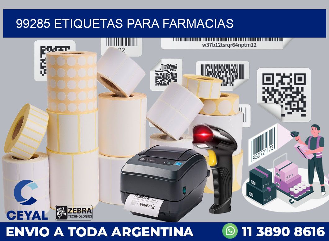 99285 ETIQUETAS PARA FARMACIAS