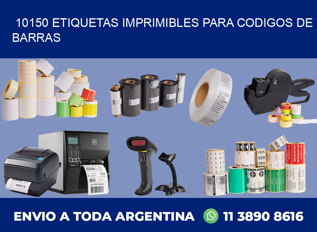 10150 ETIQUETAS IMPRIMIBLES PARA CODIGOS DE BARRAS