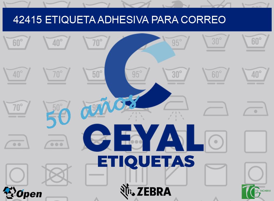 42415 ETIQUETA ADHESIVA PARA CORREO