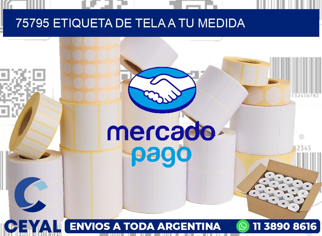 75795 ETIQUETA DE TELA A TU MEDIDA