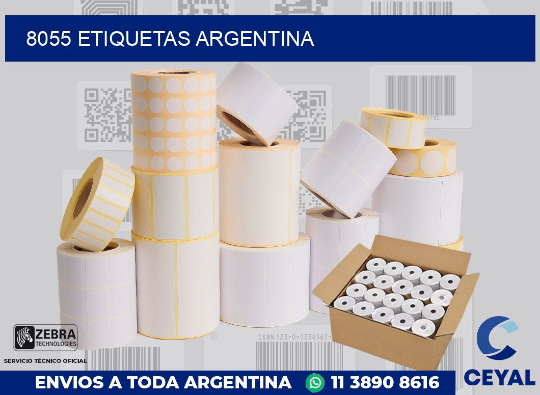 8055 etiquetas Argentina