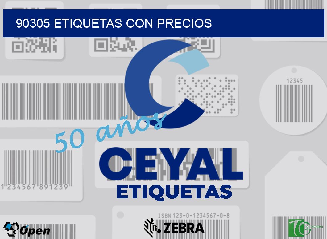 90305 ETIQUETAS CON PRECIOS