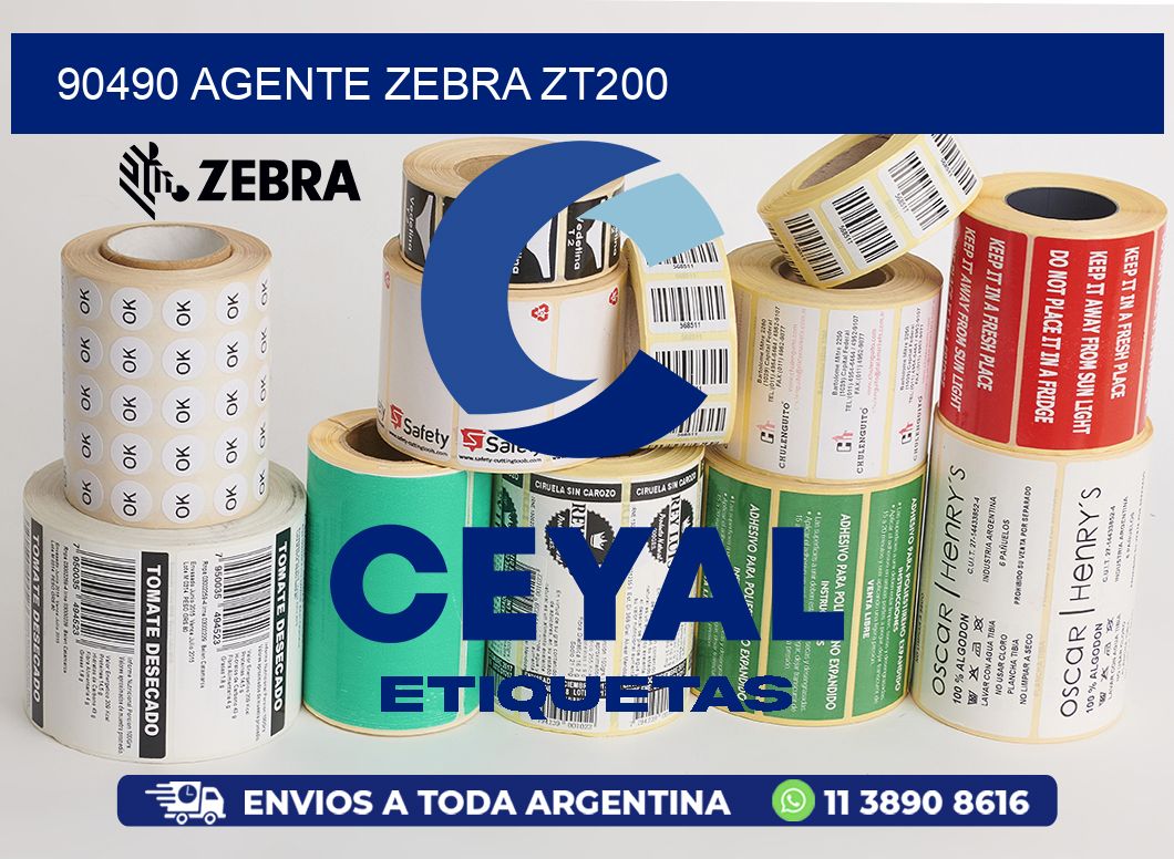 90490 AGENTE ZEBRA ZT200