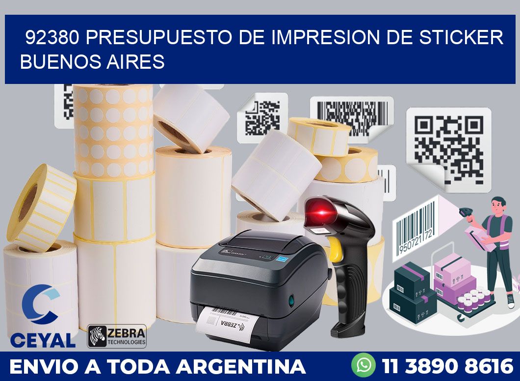 92380 PRESUPUESTO DE IMPRESION DE STICKER BUENOS AIRES