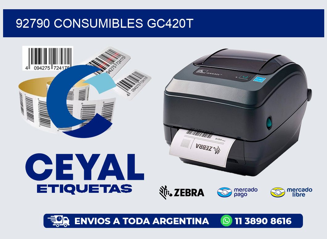 92790 CONSUMIBLES GC420T