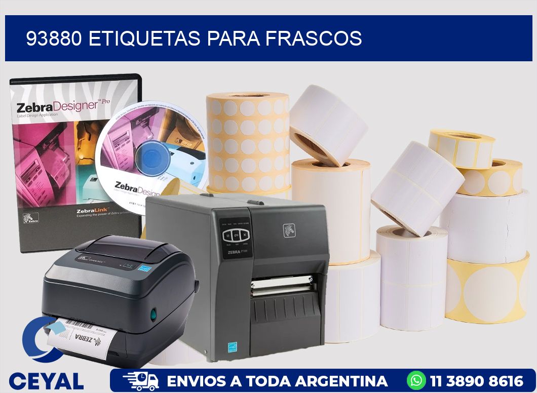 93880 ETIQUETAS PARA FRASCOS