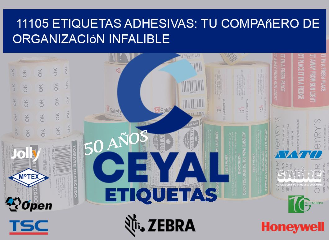 11105 Etiquetas Adhesivas: Tu Compañero de Organización Infalible
