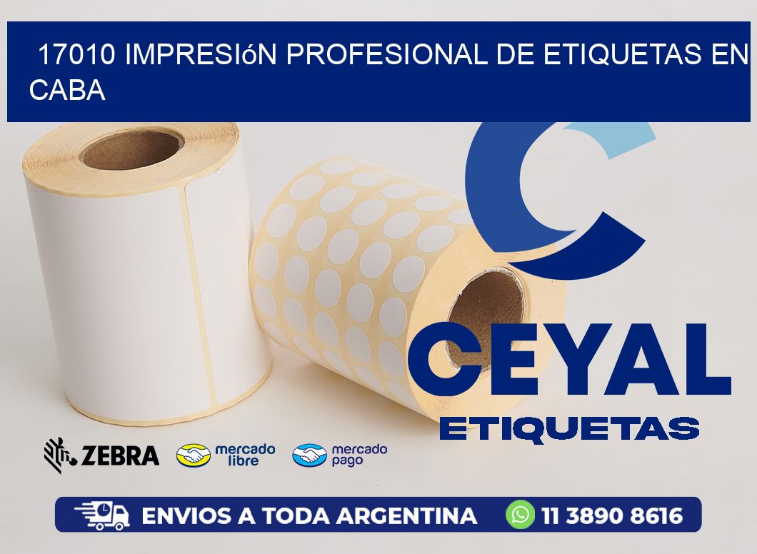 17010 Impresión Profesional de Etiquetas en CABA