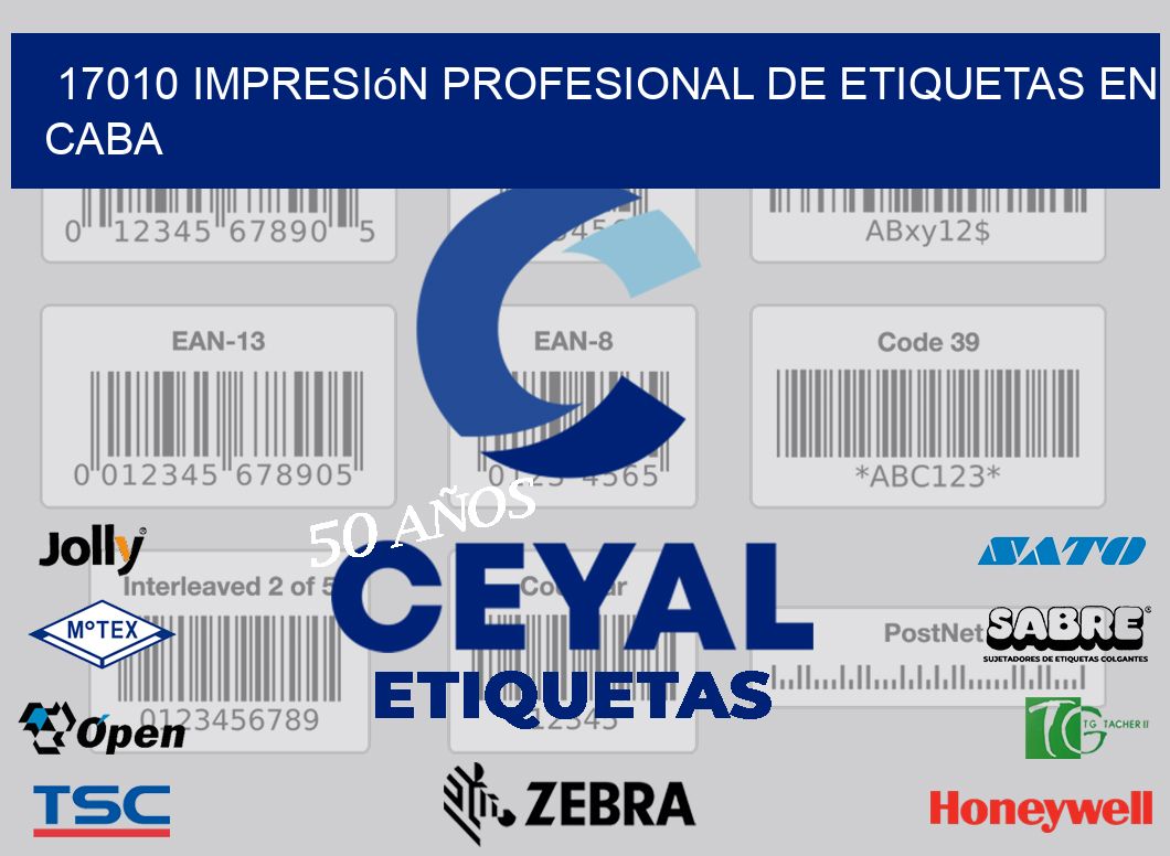 17010 Impresión Profesional de Etiquetas en CABA