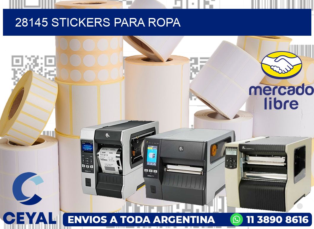 28145 STICKERS PARA ROPA