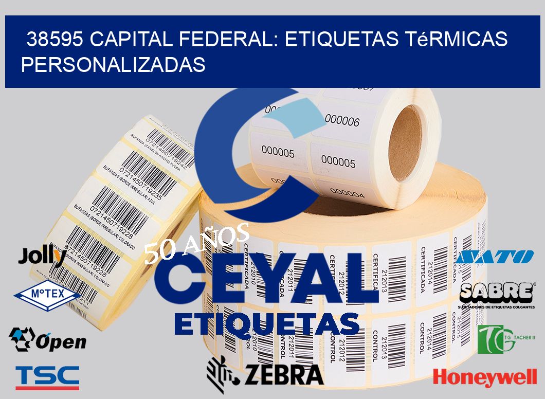 38595 Capital Federal: Etiquetas Térmicas Personalizadas