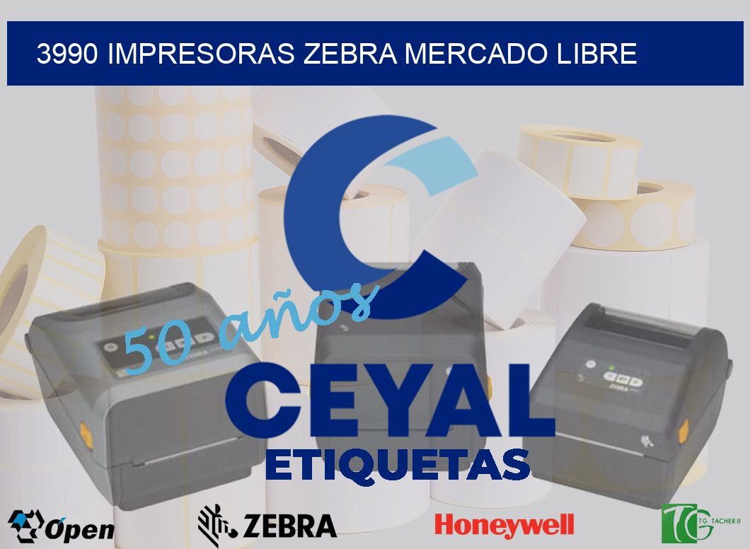 3990 IMPRESORAS ZEBRA MERCADO LIBRE