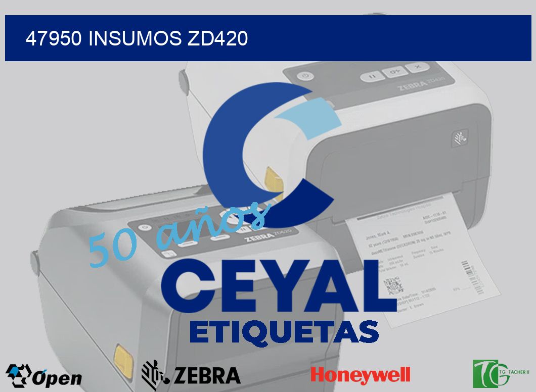 47950 INSUMOS ZD420