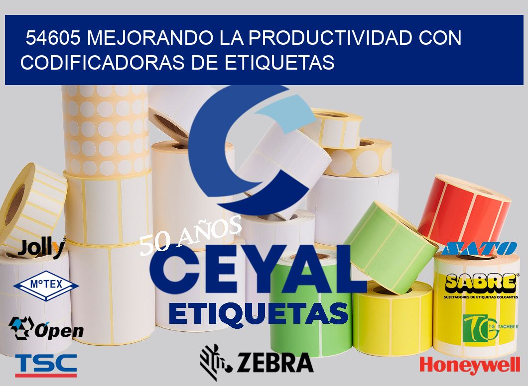 54605 Mejorando la Productividad con Codificadoras de Etiquetas