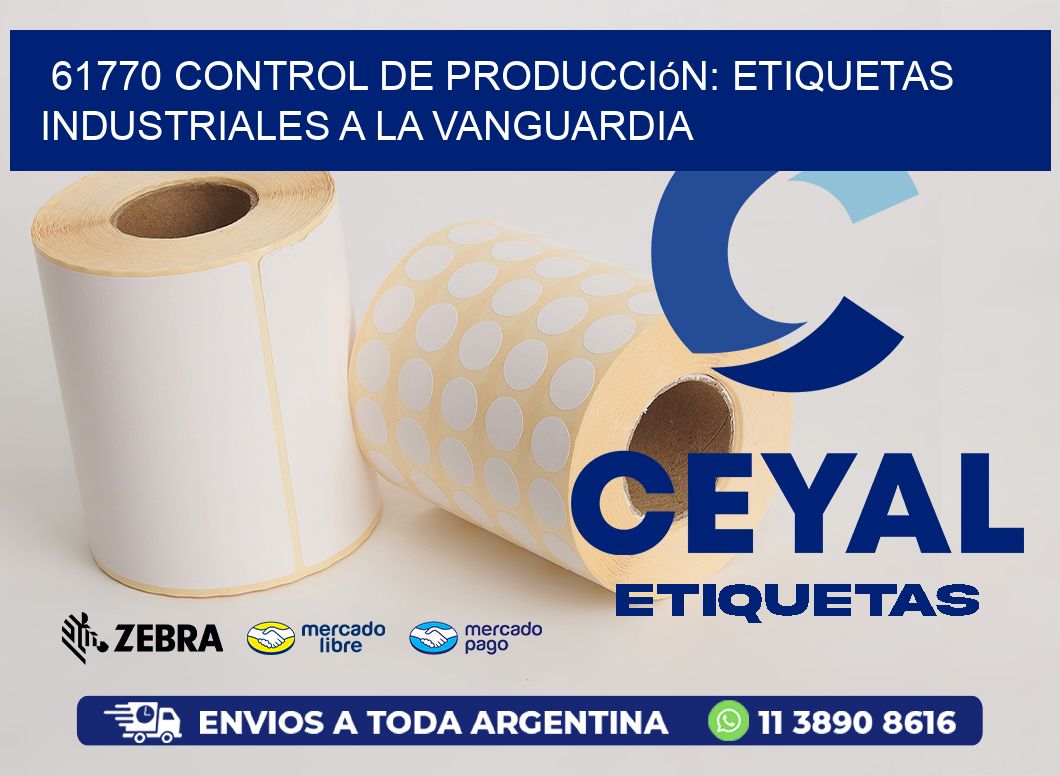 61770 Control de Producción: Etiquetas Industriales a la Vanguardia