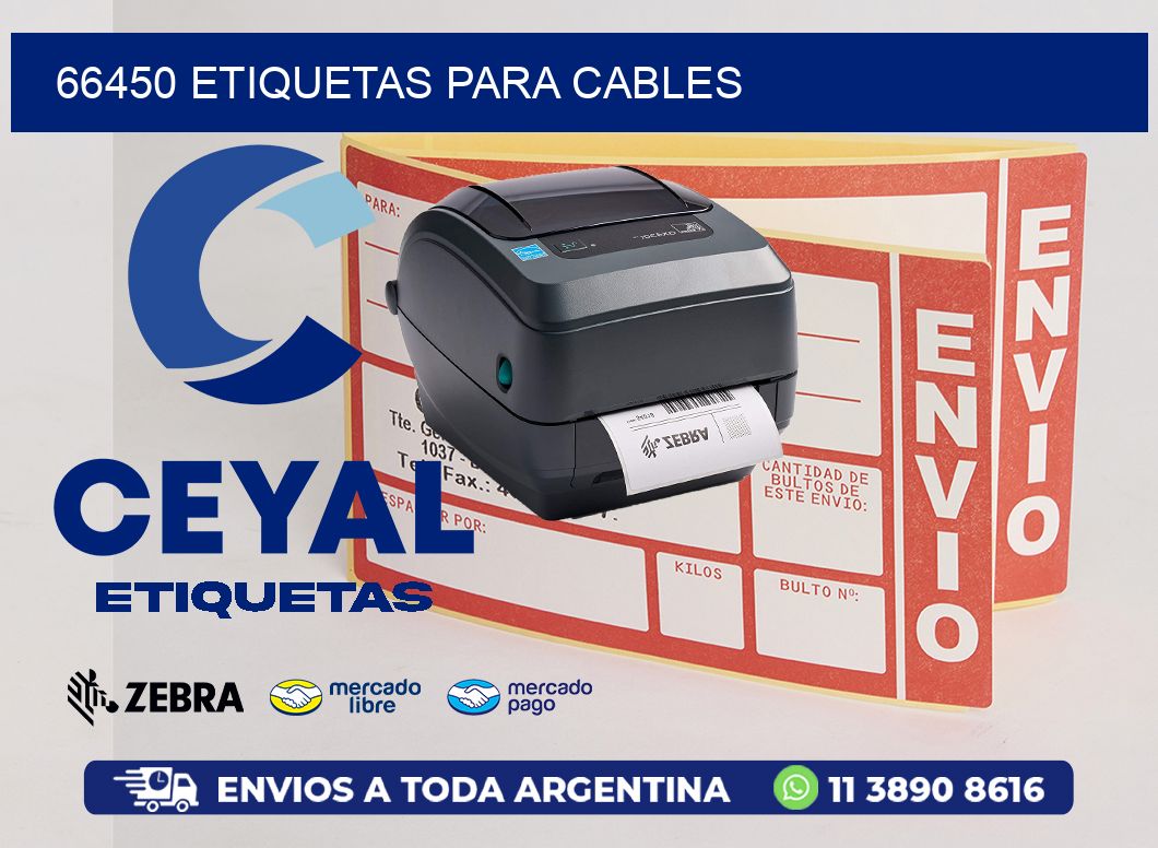 66450 etiquetas para cables