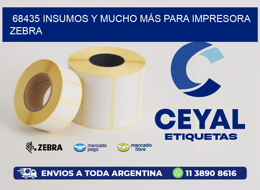 68435 INSUMOS Y MUCHO MÁS PARA IMPRESORA ZEBRA