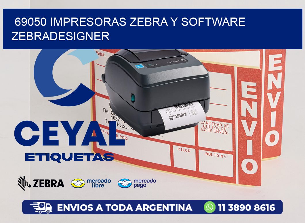 69050 Impresoras Zebra y Software zebradesigner