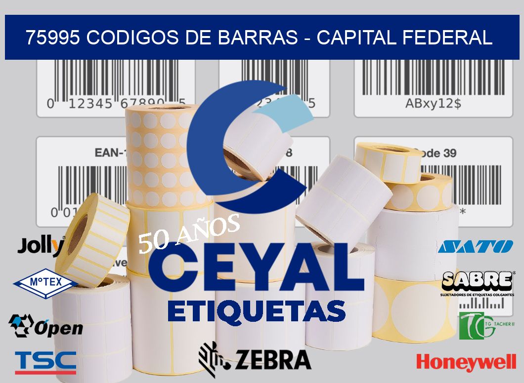 75995 CODIGOS DE BARRAS – CAPITAL FEDERAL