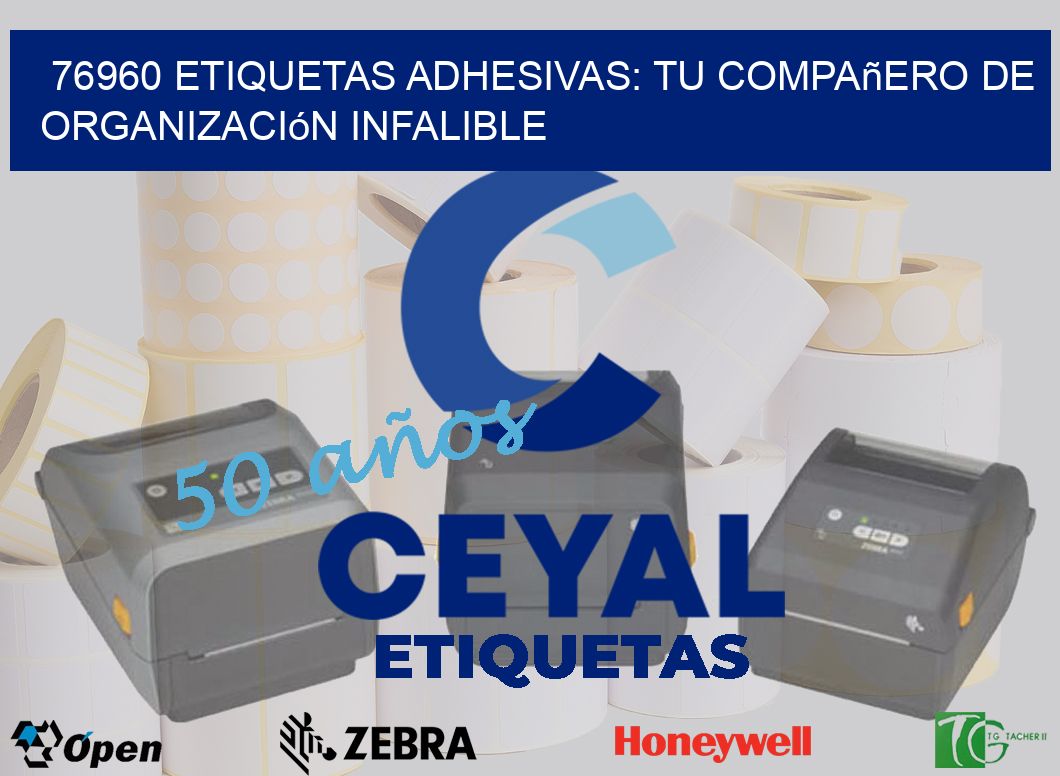 76960 Etiquetas Adhesivas: Tu Compañero de Organización Infalible