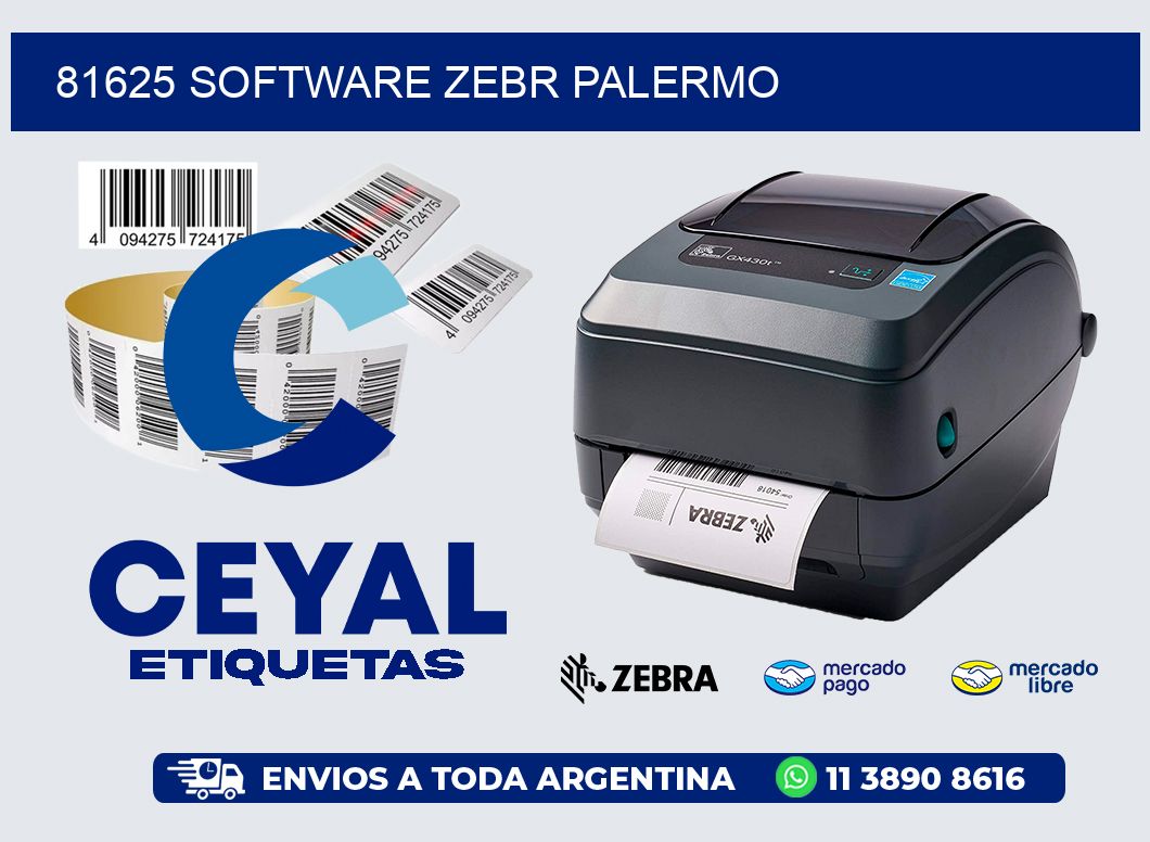 81625 SOFTWARE ZEBR PALERMO