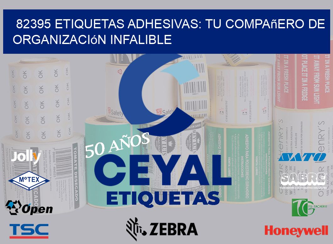 82395 Etiquetas Adhesivas: Tu Compañero de Organización Infalible