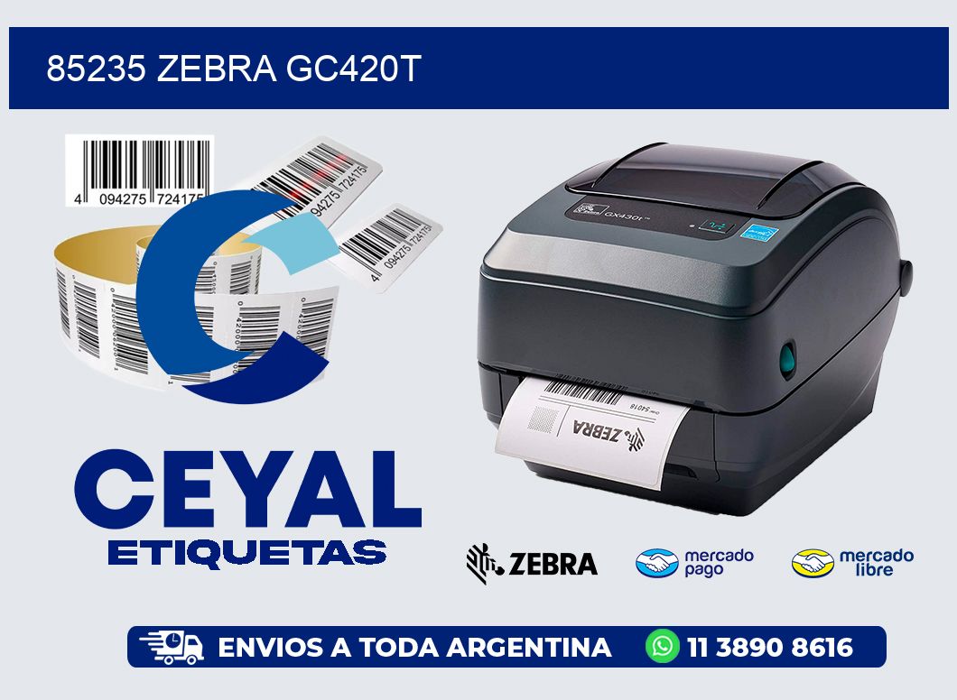 85235 ZEBRA GC420T