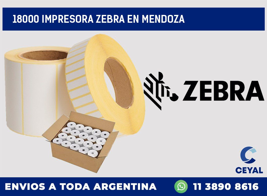 18000 IMPRESORA ZEBRA EN MENDOZA