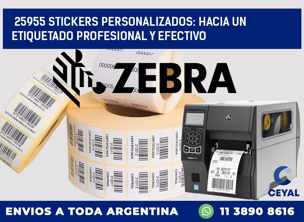 25955 STICKERS PERSONALIZADOS: HACIA UN ETIQUETADO PROFESIONAL Y EFECTIVO