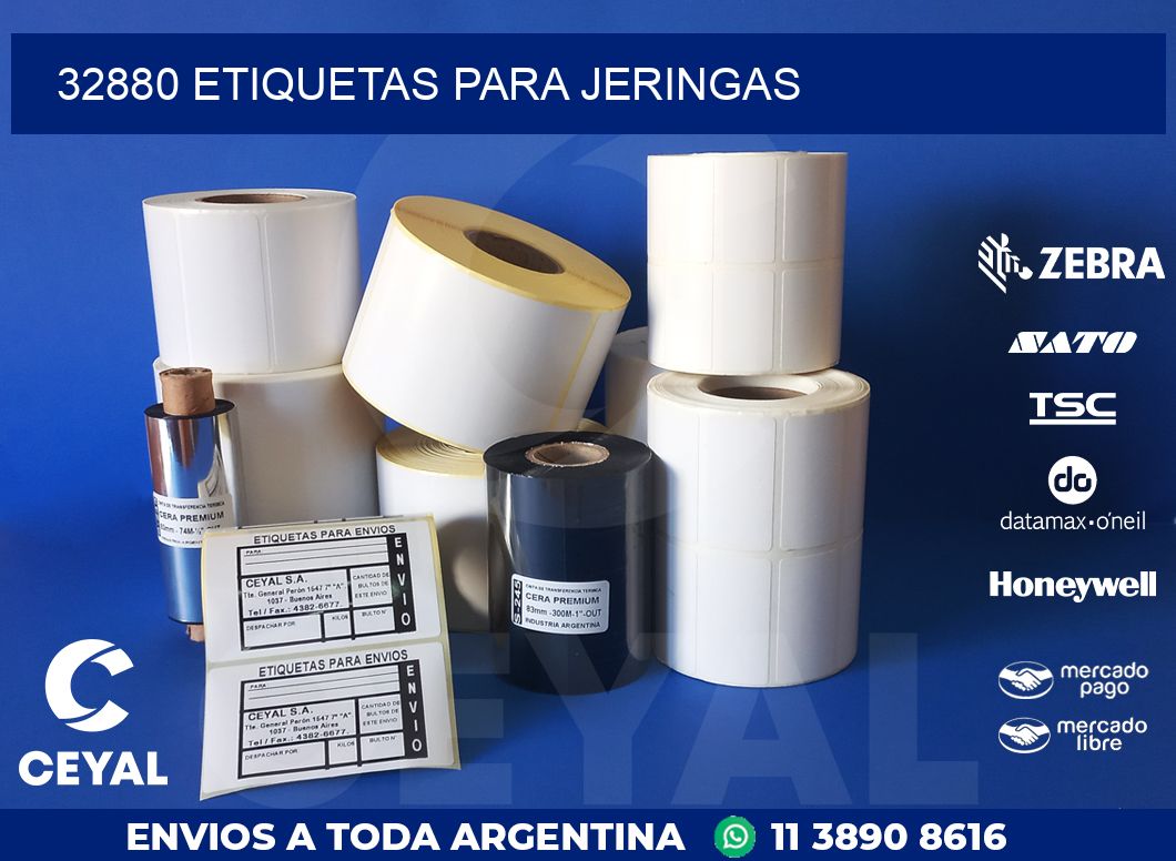 32880 ETIQUETAS PARA JERINGAS