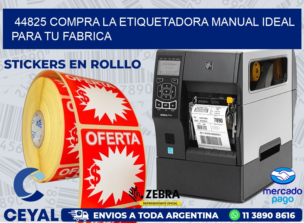 44825 COMPRA LA ETIQUETADORA MANUAL IDEAL PARA TU FABRICA